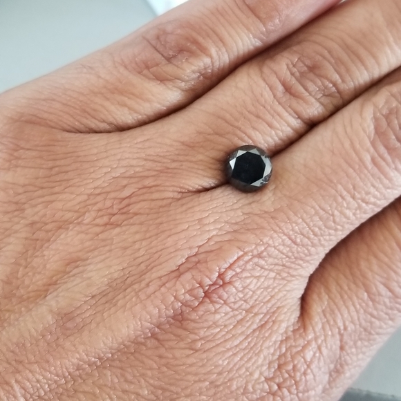 20 Year Old! Loose Natural black diamond 2.50 carats - Picture 9 of 17
